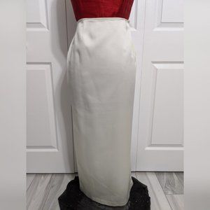 Harlow Nites Ivory Floor Length Skirt